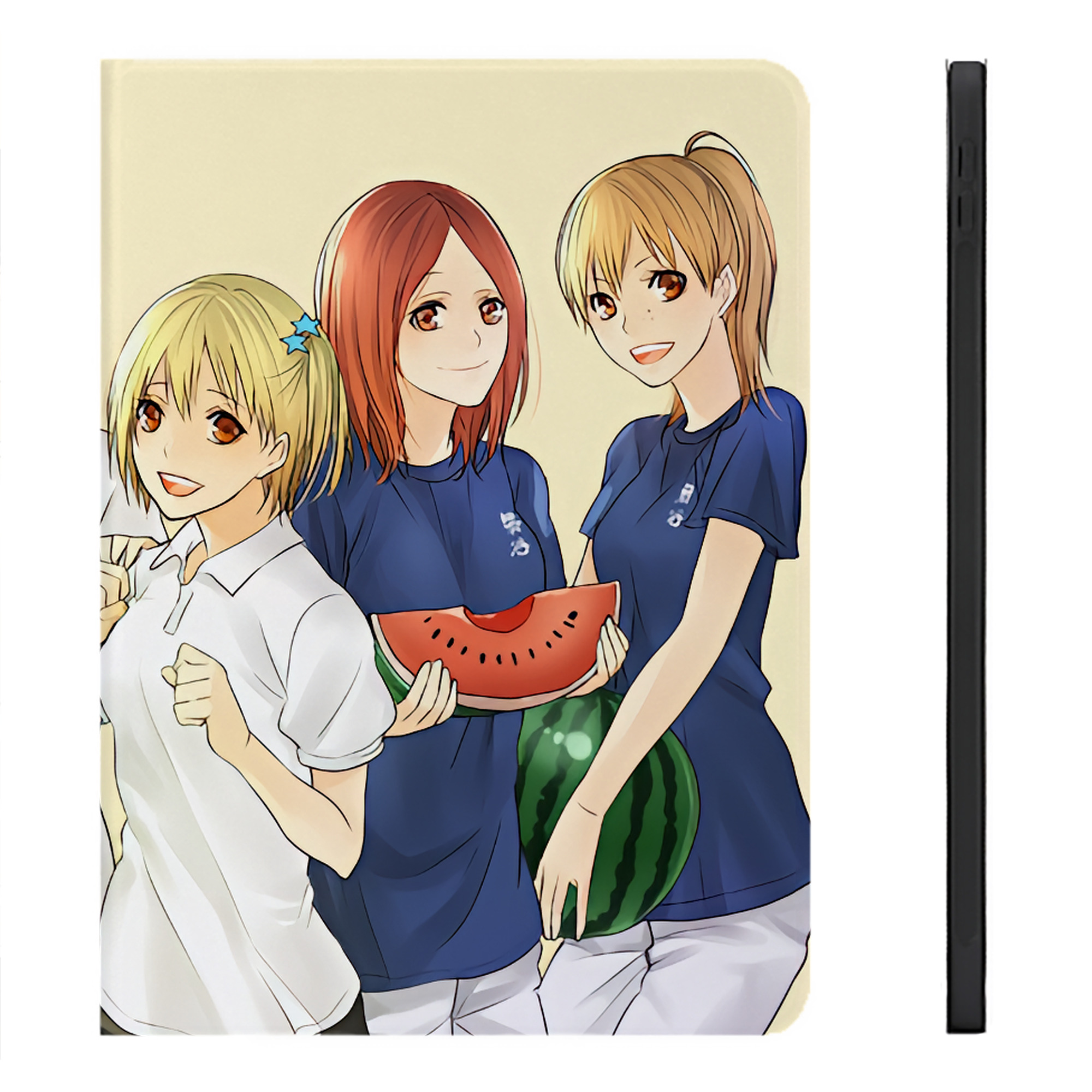 （画像用） ハイキュー!! Haikyu!! IPadケース ペンホルダー付き ブックスタイルデザイン